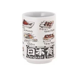 Urban Tokyo | Japanese Street Food Tea Cup | 10 oz | Made in Japan