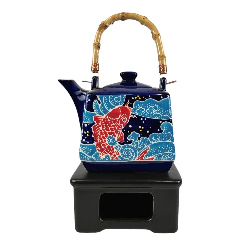 Urban Tokyo | Ceramic Teapot Candle Warmer | 5.25" Square Base - Image 4