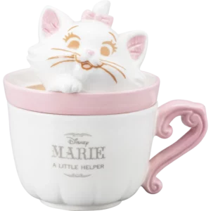 Marie Latte Mug | Disney The Aristocats | マリー フタ付きマグカップ