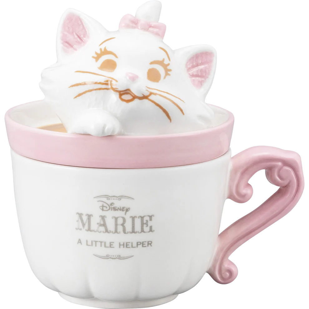 Marie Latte Mug | Disney The Aristocats | マリー フタ付きマグカップ