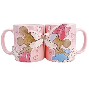 Mickey & Minnie Mug Set