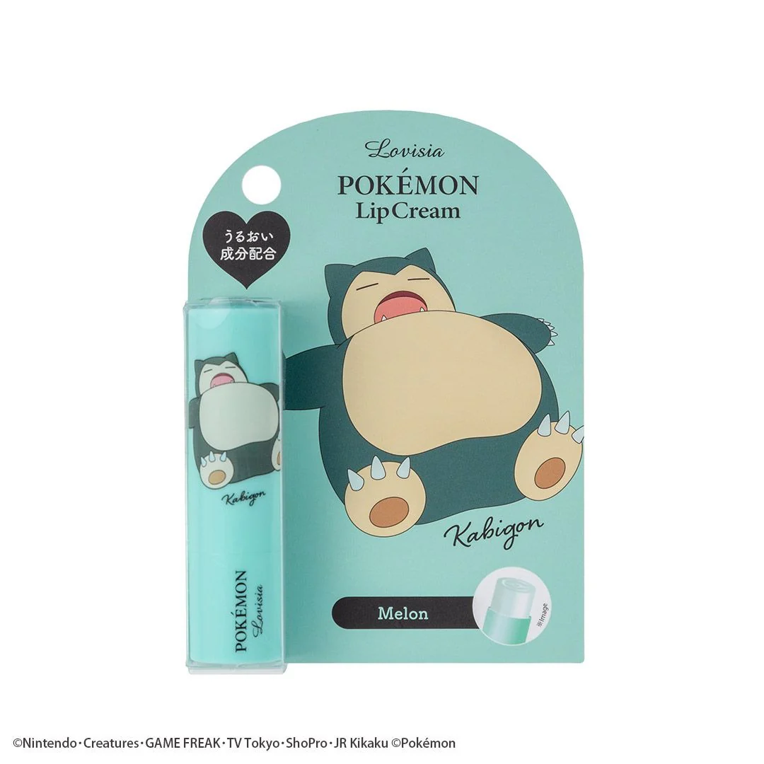 Pokemon Lip Cream Snorlax Melon
