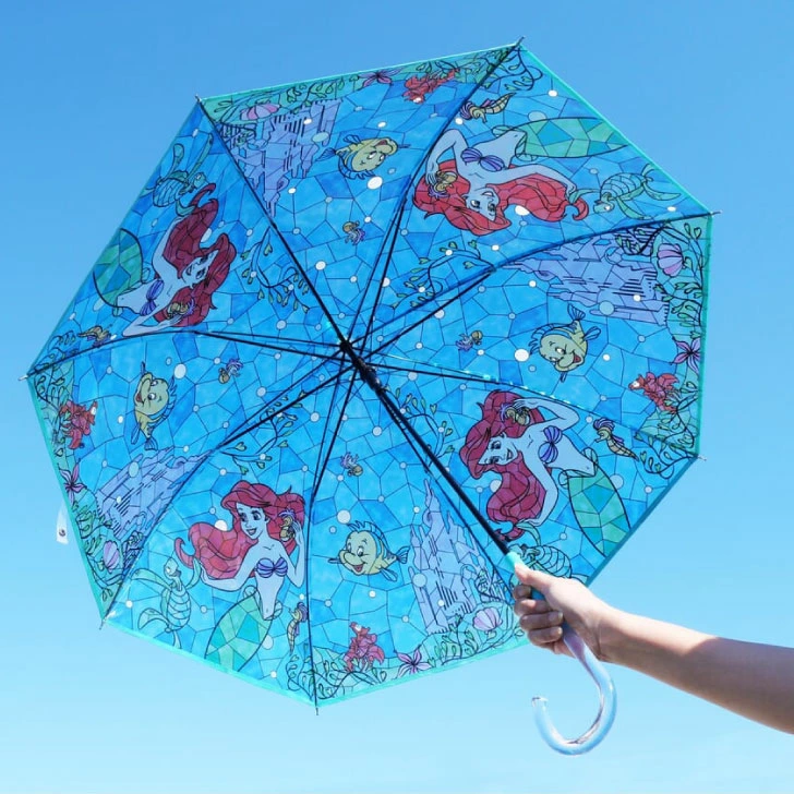 Princess Jasmine Stained Glass Dome Umbrella | Disney Princess Collection | ジャスミン アンブレラ 60cm - Image 5