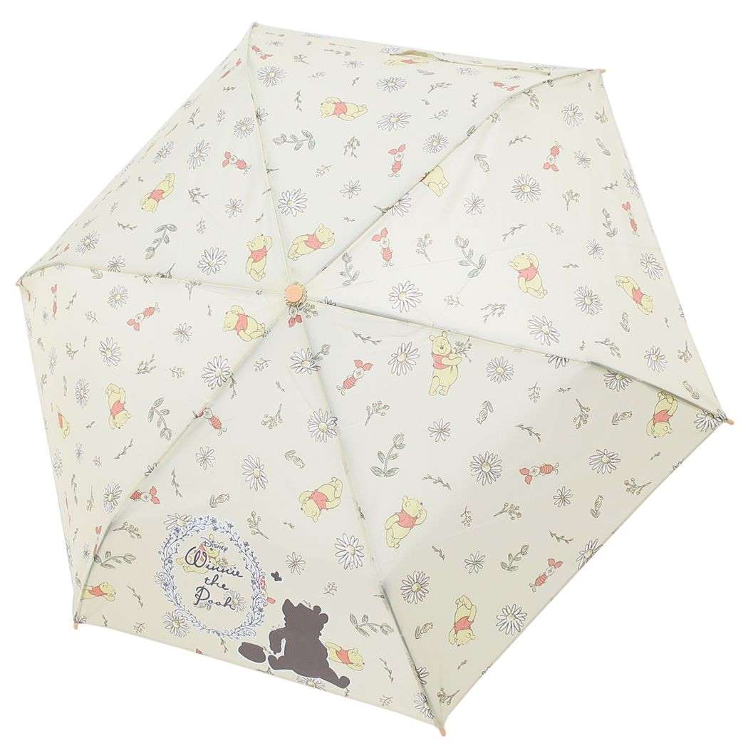 Winnie the Pooh Folding Umbrella | Classic Storybook Series | くまのプーさん 折りたたみ傘 55cm