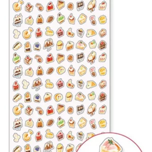 Puku Puku Manpuku Stickers | Western Sweets Edition
