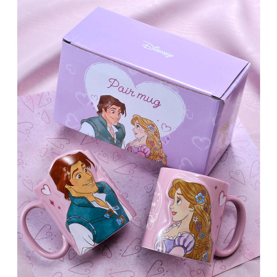 🌸Rapunzel & Flynn Couples Mug Set | Disney Tangled | ラプンツェル&フリン カップルマグカップ - Image 2