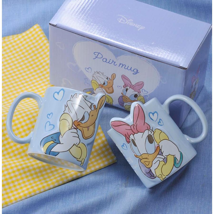💙Donald & Daisy Couples Mug Set | Disney Love Series | ドナルド&デイジー ペアマグカップ - Image 3