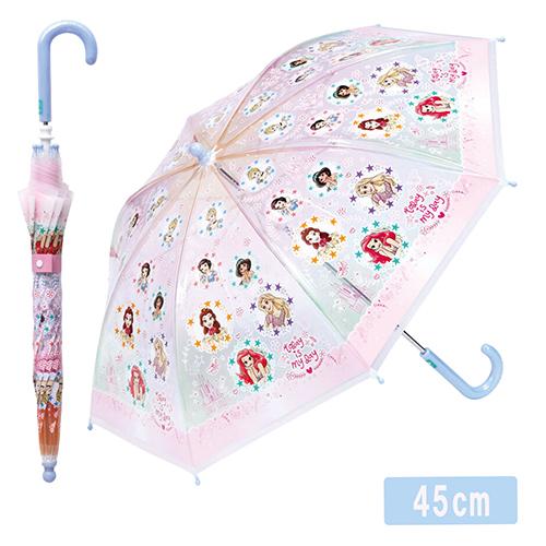 Disney Princess Transparent Umbrella | クリア傘 45cm