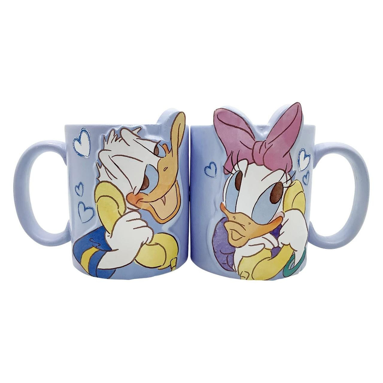 💙Donald & Daisy Couples Mug Set | Disney Love Series | ドナルド&デイジー ペアマグカップ