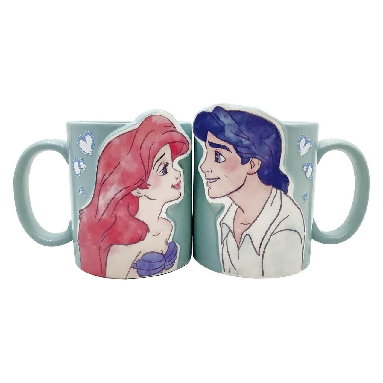 Ariel & Eric Couples Mug Set | Disney The Little Mermaid | アリエル&エリック ペアマグカップ