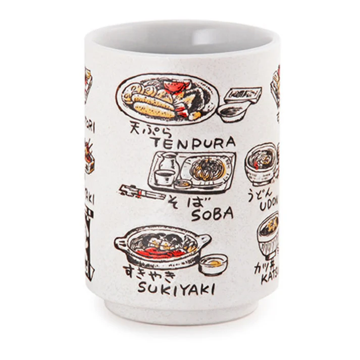 Urban Tokyo | Japanese Street Food Tea Cup | 10 oz | Made in Japan - Image 2