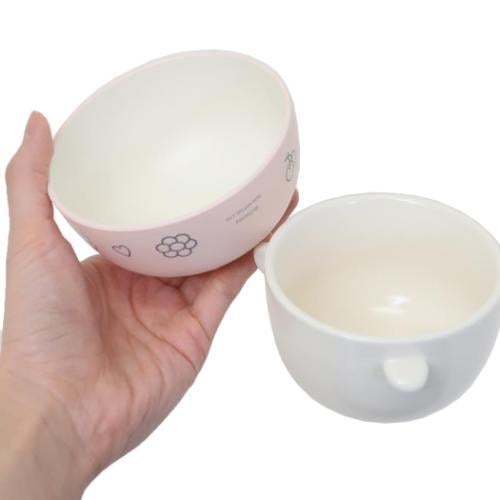 Disney Yululun Series | Minnie Rice Bowl & Soup Bowl Set | ミニー おちゃわん&おわんセット - Image 2