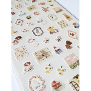 LÄMPÖ Mini Sticker | Usagi and Twilight