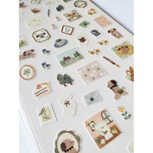 LÄMPÖ Mini Sticker | Inu and Late Afternoon