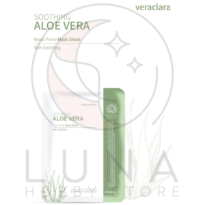 Veraclara | Real Moist Mask | Aloe Vera | 알로에 리얼 수분 마스크 (10x Pack)