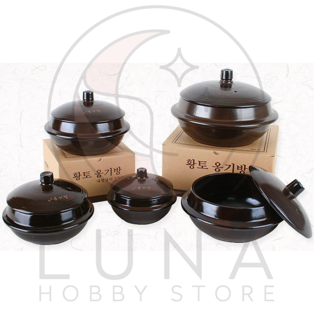 Onggi | Ceramic Heat-Resistant Pot | 황토 옹기방 내열냄비 | Variation #1–#5