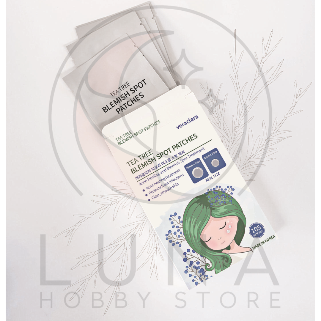 Veraclara | Tea Tree Blemish Spot Patches | 티트리 여드름 스팟 패치 (105 pcs) - Image 8