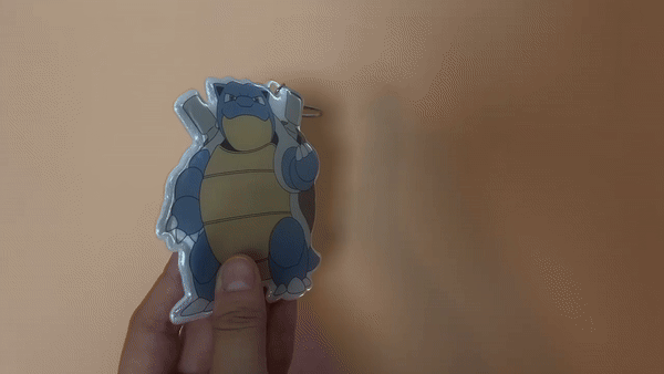 Random Pokémon Reflective Keyring - Image 2