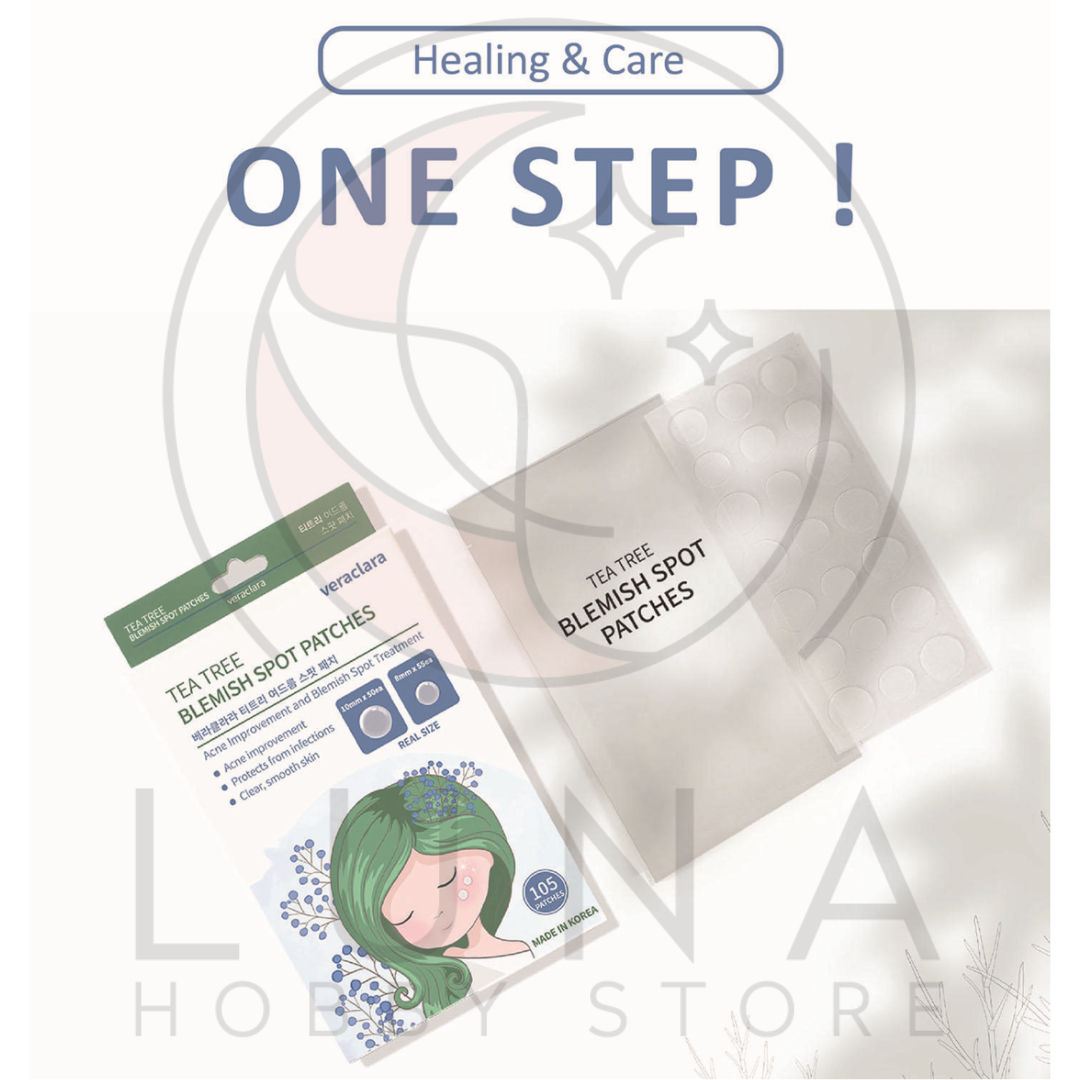Veraclara | Tea Tree Blemish Spot Patches | 티트리 여드름 스팟 패치 (105 pcs) - Image 13