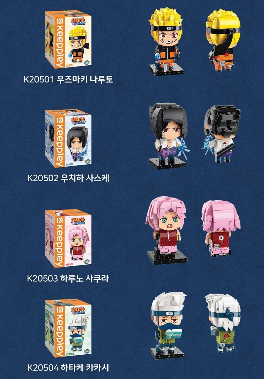 KEEPPLEY Block Naruto Series – Uchiha Sasuke - Image 9