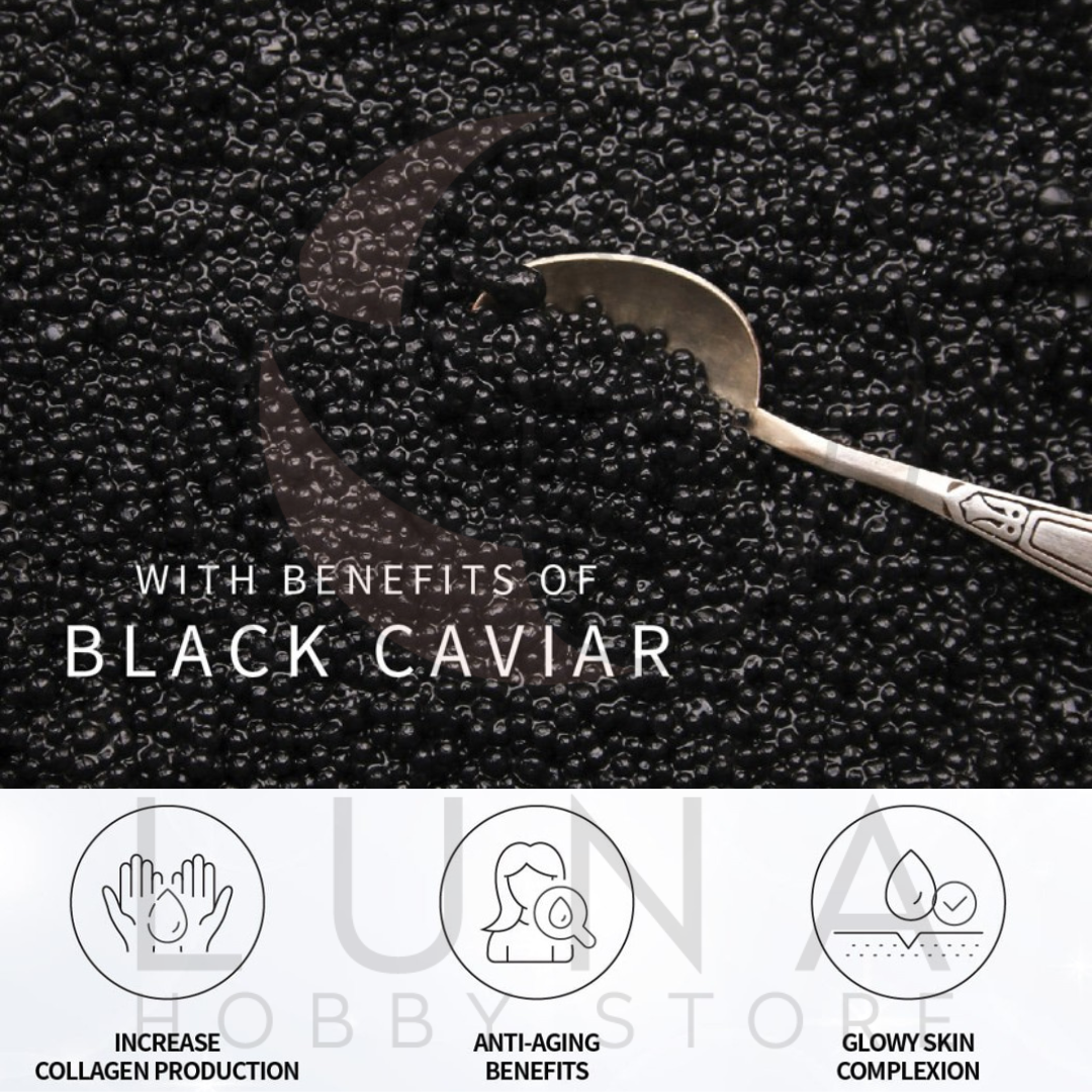 Veraclara | Real Moist Mask | Black Caviar | 블랙 캐비어 리얼 수분 마스크 - Image 6