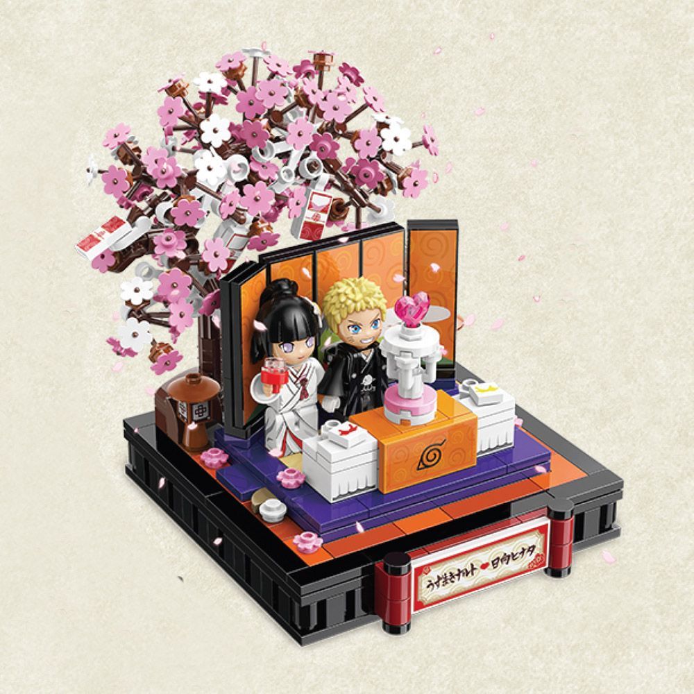 KEEPPLEY Block Naruto Series – Marriage Reception (Naruto & Hinata)