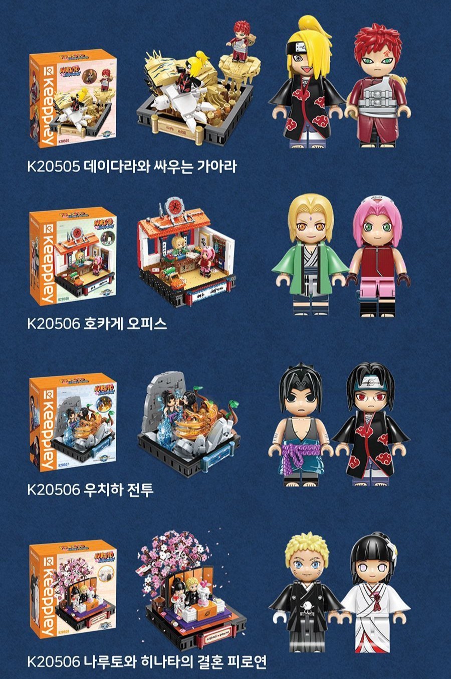 KEEPPLEY Block Naruto Series – Uchiha Sasuke - Image 10