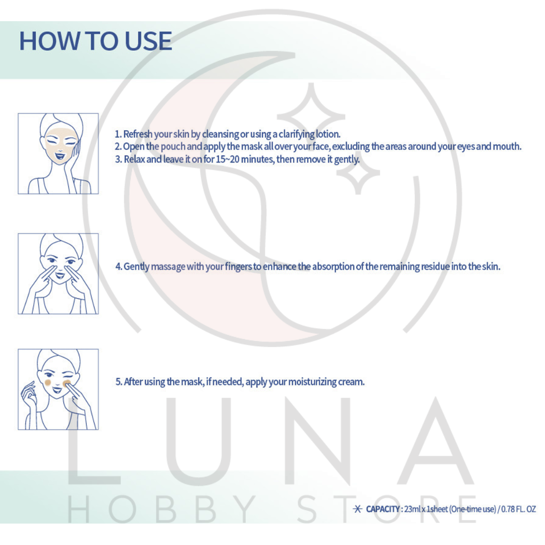 Veraclara | Real Moist Mask | Gold Bird’s Nest | 골드버드 네스트 리얼 수분 마스크 - Image 7