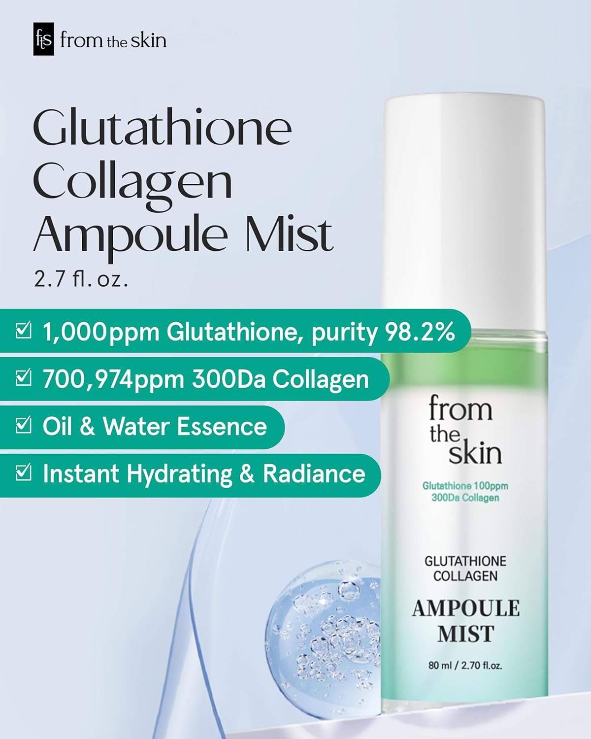 Glutathione Collagen Ampoule Mist - Image 2