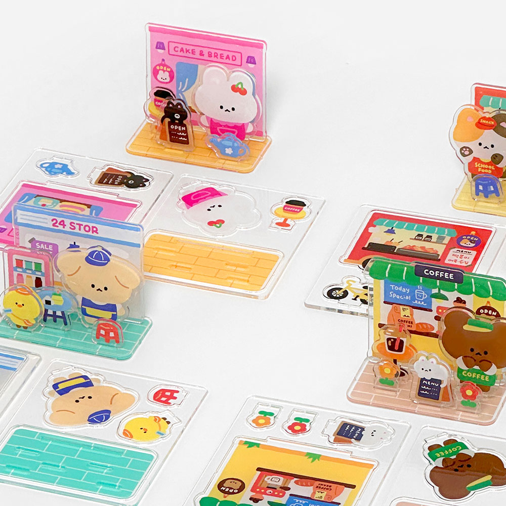 Random Acrylic Stand Buildings - Image 11