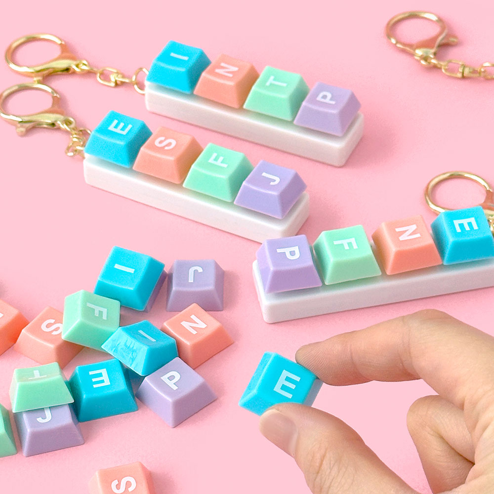 MBTI Keyboard Key Ring DIY Kit - Image 5