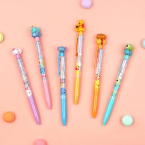 Disney Character Mascot 3-Color Ballpoint Pen