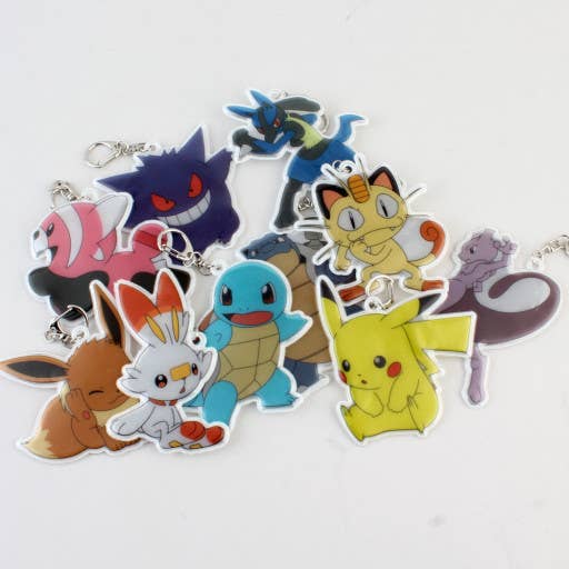 Random Pokémon Reflective Keyring - Image 5