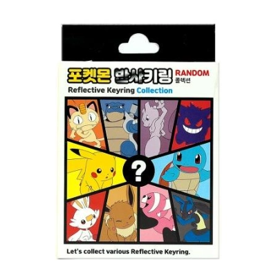Random Pokémon Reflective Keyring