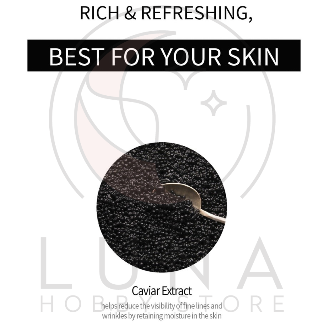 Veraclara | Real Moist Mask | Black Caviar | 블랙 캐비어 리얼 수분 마스크 - Image 9