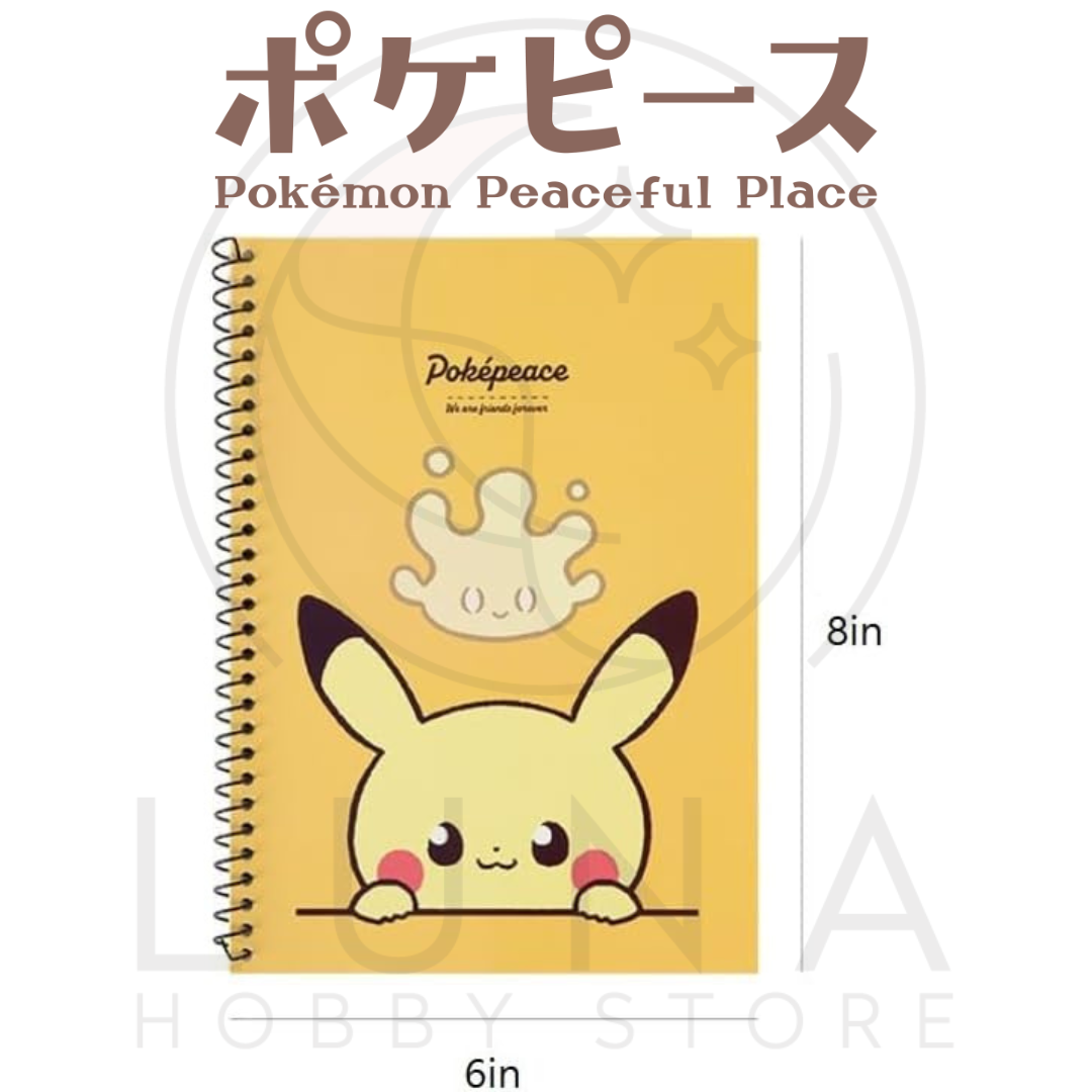 Poképeace | Pokémon Blank Notebook | 6 Variations | 포켓피스 노트 - Image 3
