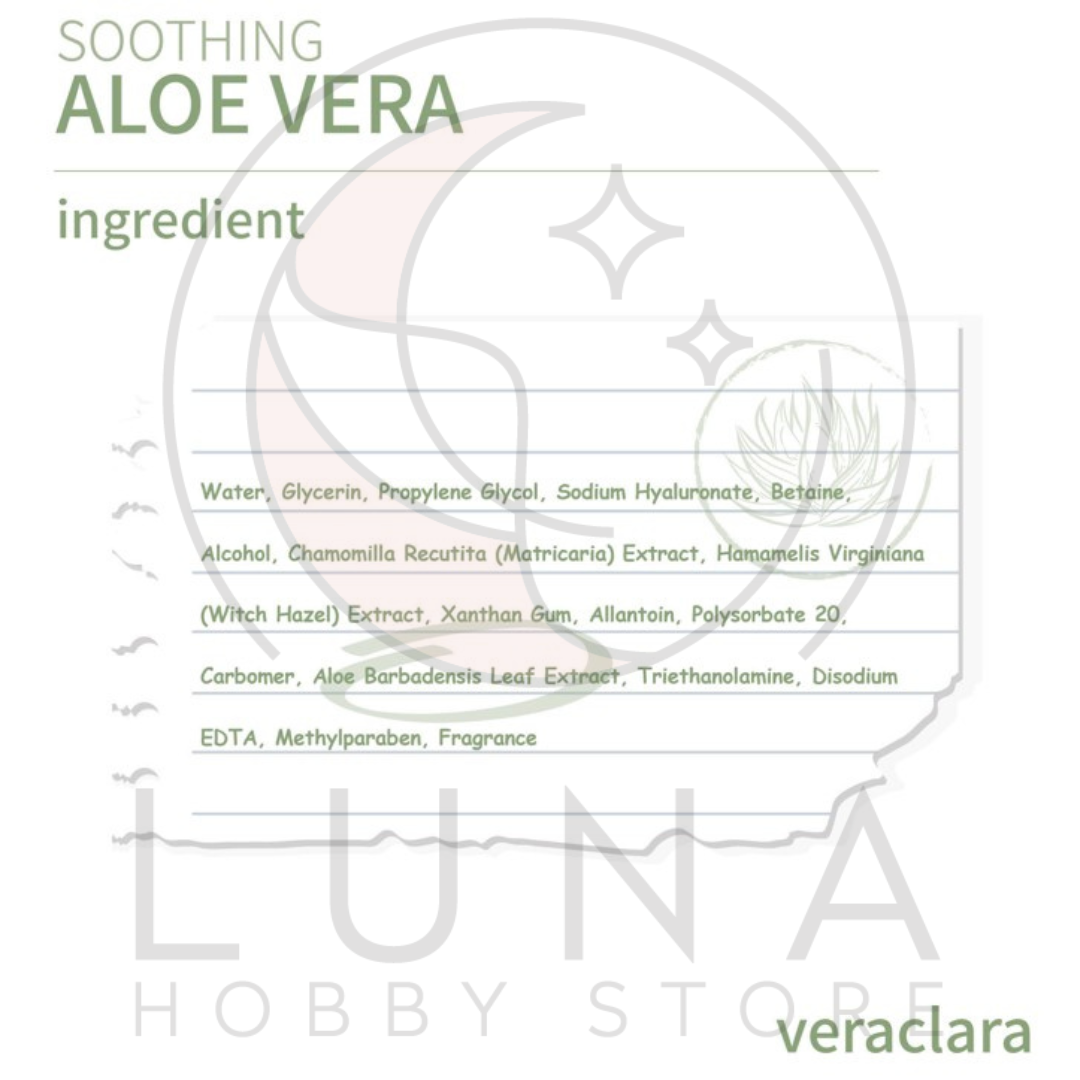 Veraclara | Real Moist Mask | Aloe Vera | 알로에 리얼 수분 마스크 (10x Pack) - Image 12