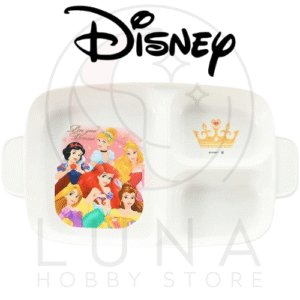 Disney Princess Sectioned Lunch Plate with Handles | Japan Exclusive | プリンセス ランチプレート