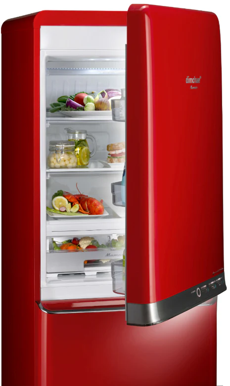 Maman Standing Kimchi Refrigerator | 마망 스탠드형 김치냉장고 Red DPEA-427TPD (418L) - Image 3