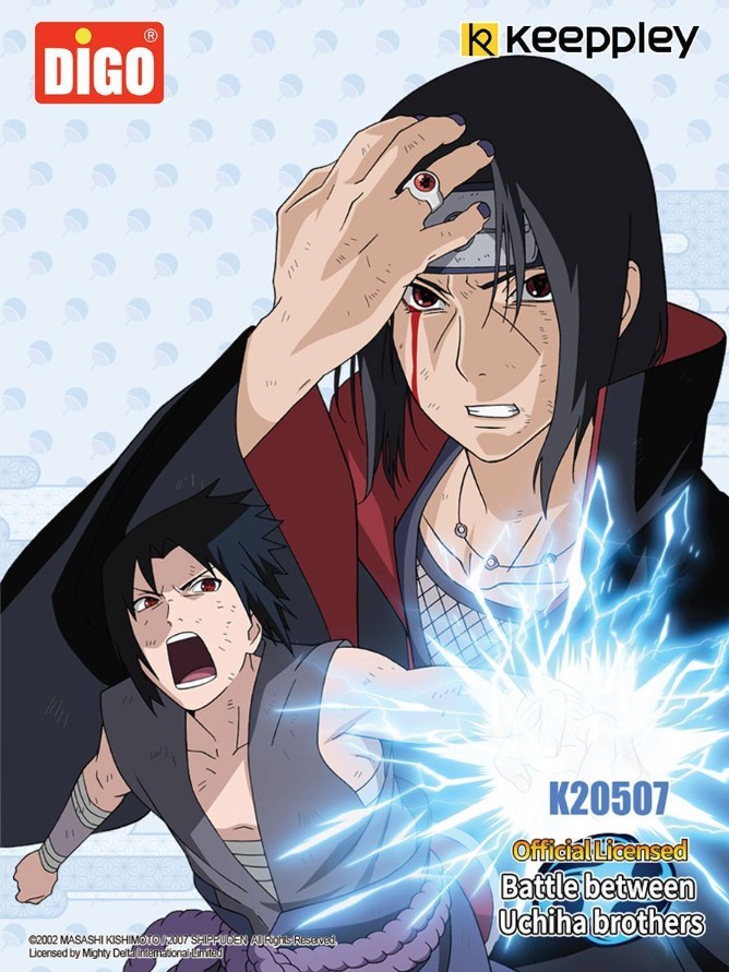 KEEPPLEY Naruto Block Set – Battle of Uchiha (Sasuke vs. Itachi) - Image 2
