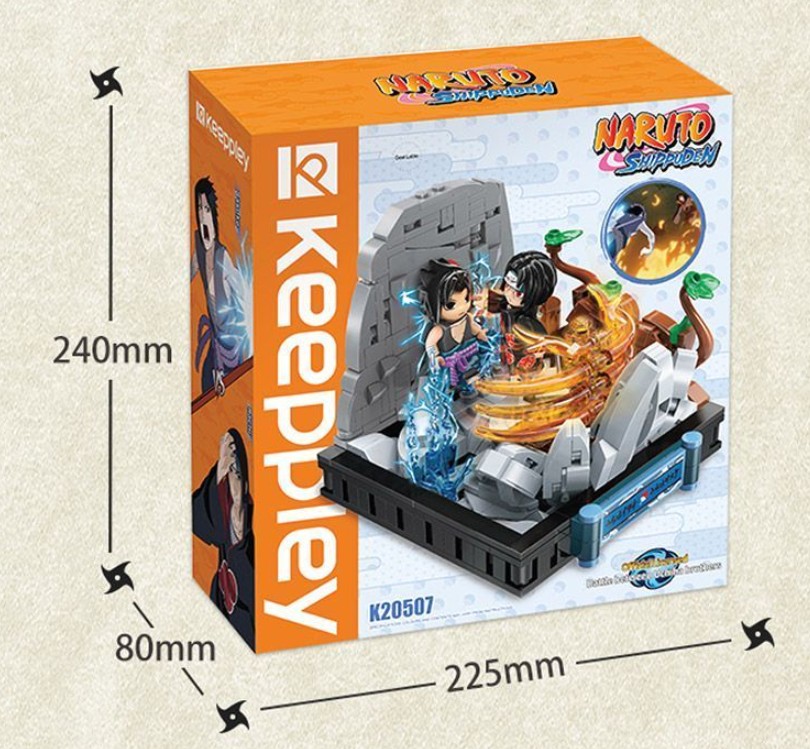 KEEPPLEY Naruto Block Set – Battle of Uchiha (Sasuke vs. Itachi) - Image 9