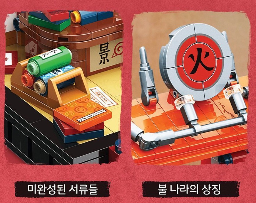 KEEPPLEY Block Naruto Series – Hokage Office (Tsunade & Sakura) - Image 3