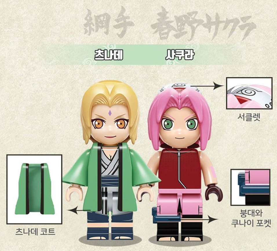 KEEPPLEY Block Naruto Series – Hokage Office (Tsunade & Sakura) - Image 5