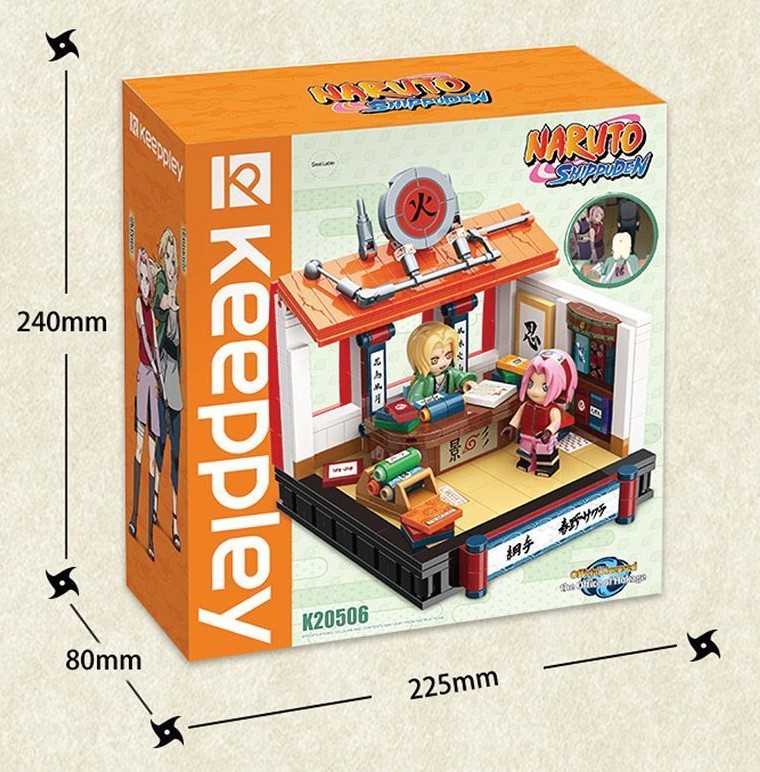 KEEPPLEY Block Naruto Series – Hokage Office (Tsunade & Sakura) - Image 7