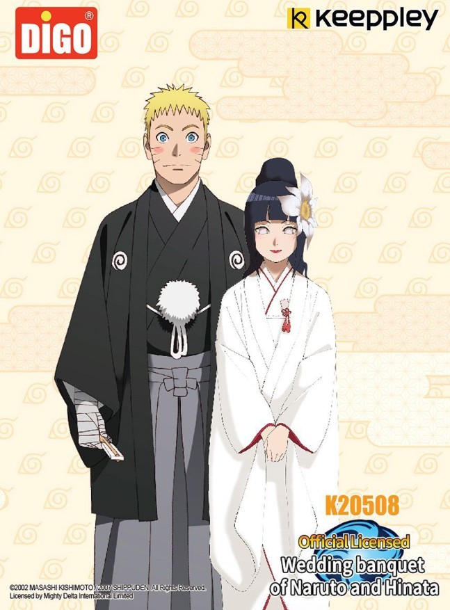 KEEPPLEY Block Naruto Series – Marriage Reception (Naruto & Hinata) - Image 9