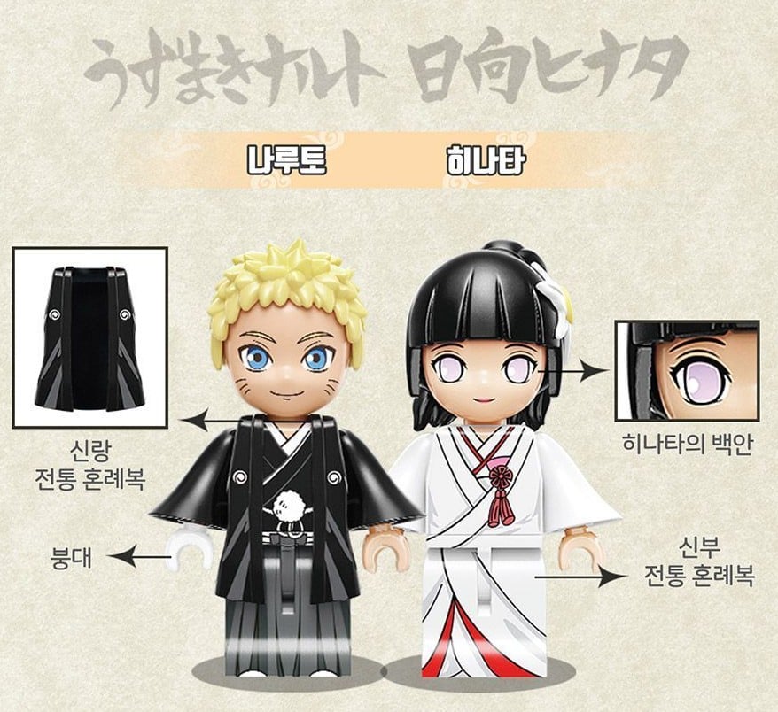 KEEPPLEY Block Naruto Series – Marriage Reception (Naruto & Hinata) - Image 6