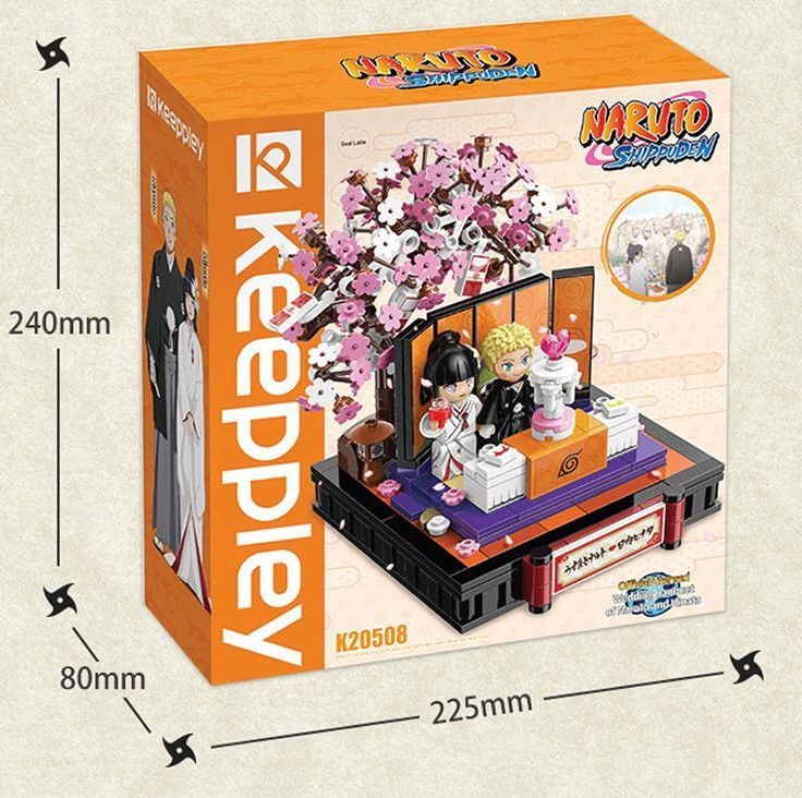 KEEPPLEY Block Naruto Series – Marriage Reception (Naruto & Hinata) - Image 8