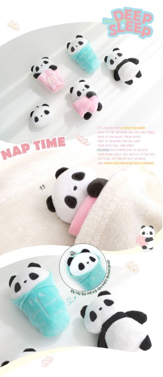 Paorang Plush Keyring – Popcorn Nap Time Edition - Image 4