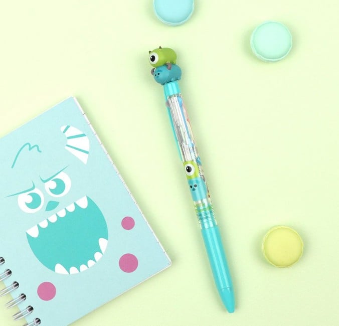 Disney Character Mascot 3-Color Ballpoint Pen - Image 6