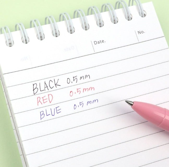 Disney Character Mascot 3-Color Ballpoint Pen - Image 7